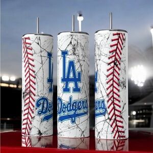 LA Dodgers Tumbler and Pint Glass Gift Set